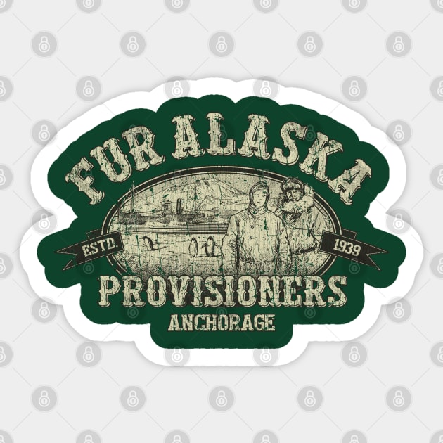 Fur Alaska Provisioners 1939 Sticker by JCD666